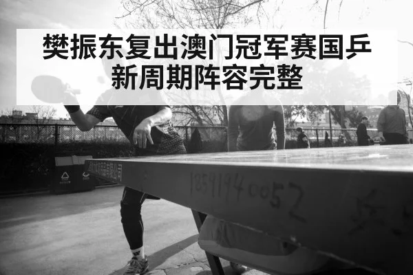 樊振东复出澳门冠军赛国乒新周期阵容完整